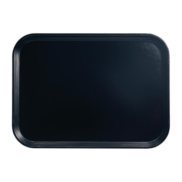 Cambro Camtray Glasfaser Tablett schwarz 45,7cm
