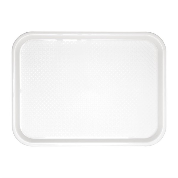 Olympia Kristallon Fast Food-Tablett weiß 34,5 x 26,5cm