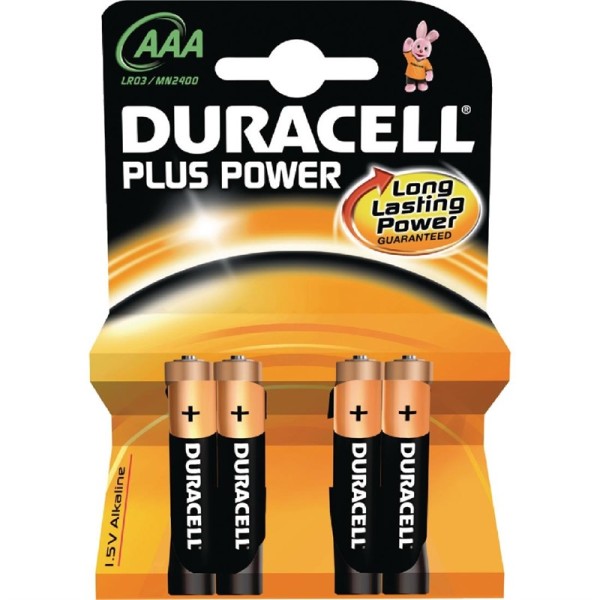 Duracell AAA Batterien (4 Stück)