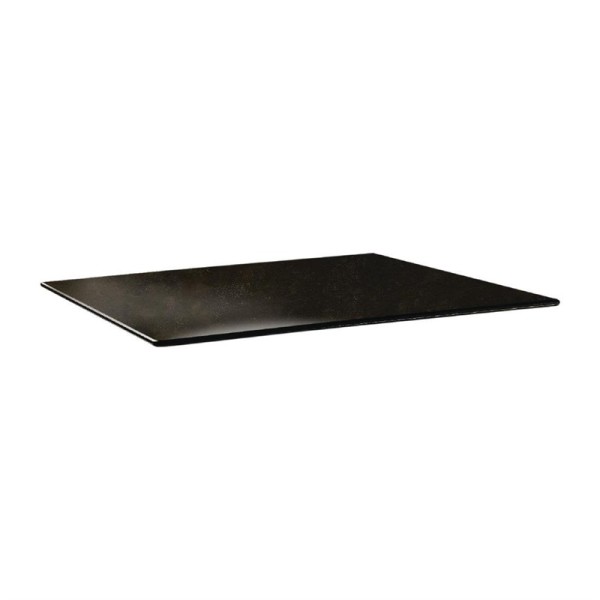 Topalit Smartline rechteckige Tischplatte Zypern Metall 120 x 80cm