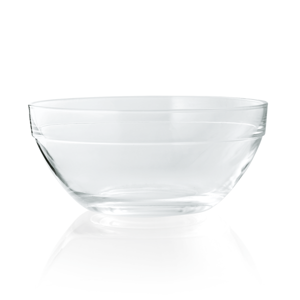 Schüssel, Ø 17 cm, gehärtetes Glas