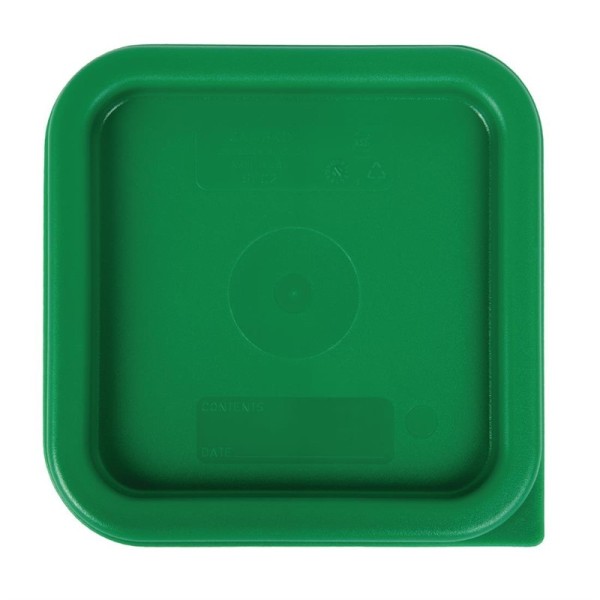 Cambro Deckel für Lebensmittelbehälter grün