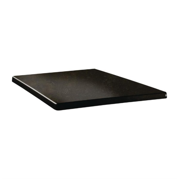 Topalit Classic Line quadratische Tischplatte Zypern Metall 80cm