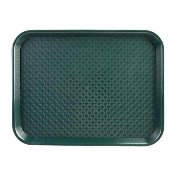 Olympia Kristallon Fast-Food-Tablett grün 34,5 x 26,5cm